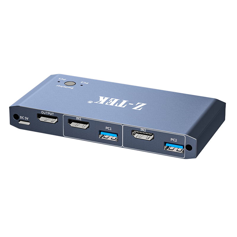 HDMI 2进1出 KVM 切换器